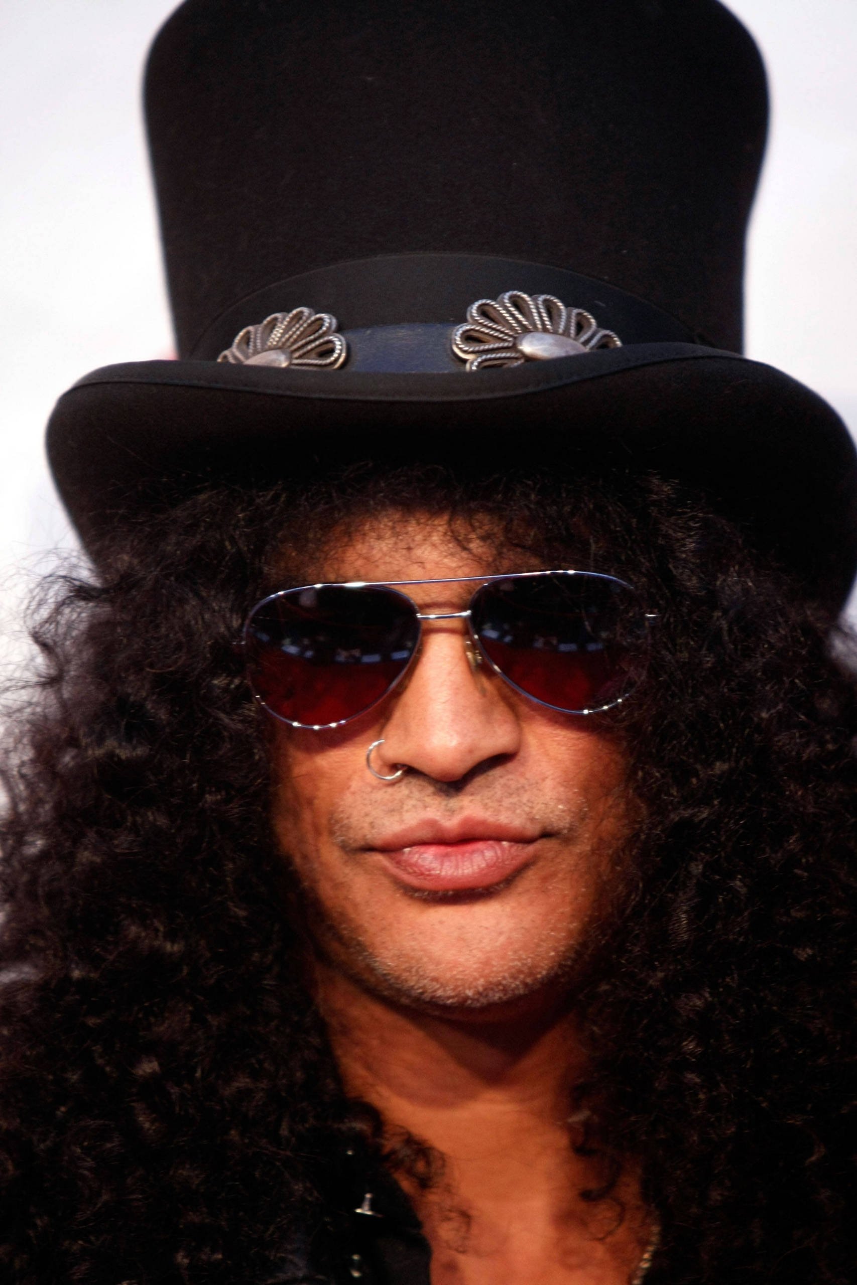 Slash - lead and rhythm guitar, talkbox
